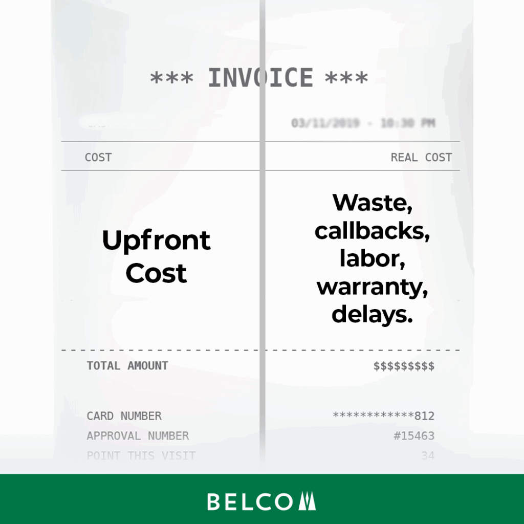 Hidden Cost of Cheap Trim Invoice